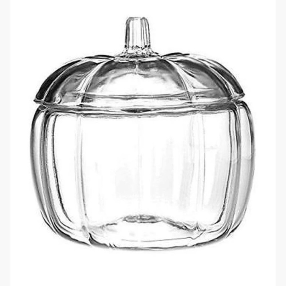 ANCHOR HOCKING Glass pumpkin jar
